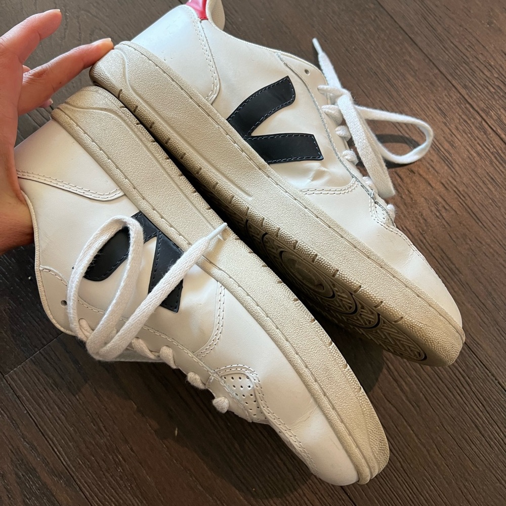 Veja White and Black Women's Sneakers